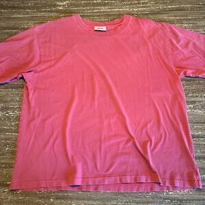 Elwood Oversized Core Short Sleeve Tee T-Shirt Vintage Red Men’s Unisex Size L